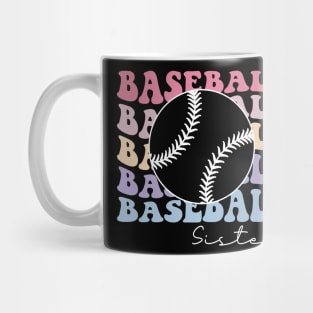 Baseball Sister Cute Mug